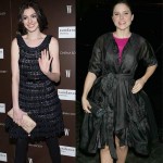 Anne Hathaway and Sophia Bush at Marc Jacobs and Louis Vuitton screening