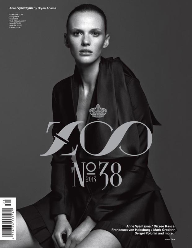 Bryan Adams Photographed Anne Vyalitsyna For Zoo Magazine