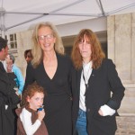 Annie Leibovitz and Patti Smith at Paris Exhibition