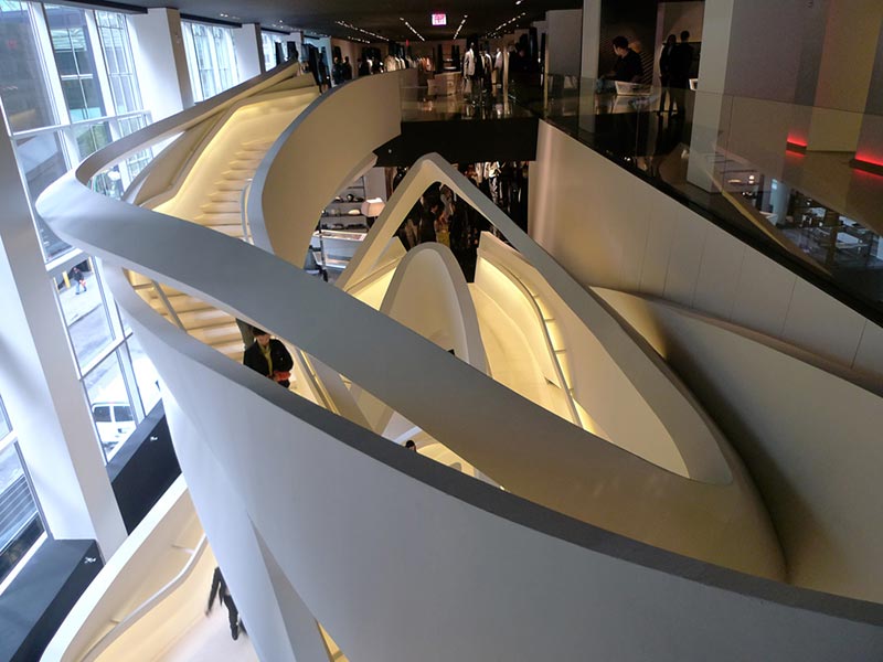 armani fifth avenue store stairs 1