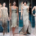 Armani Prive Haute Couture Spring 2009 collection metallic 1