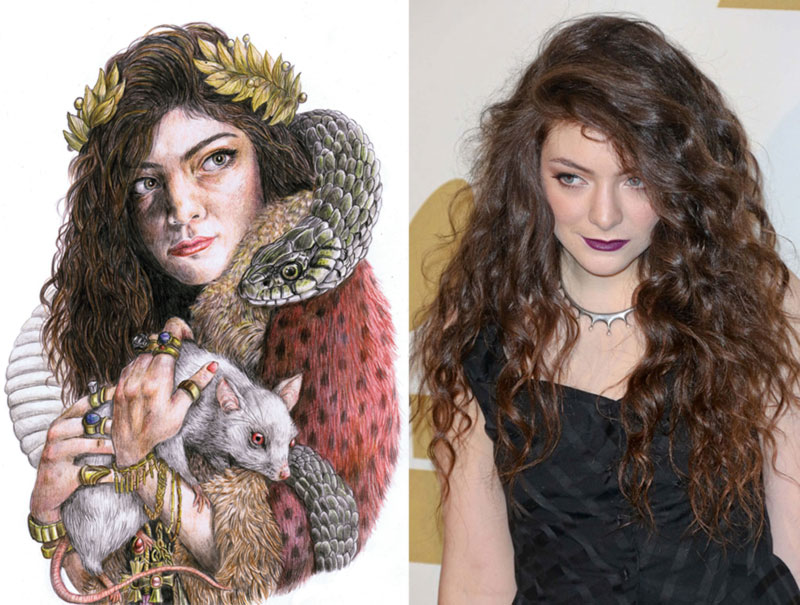 artwork Lorde first album