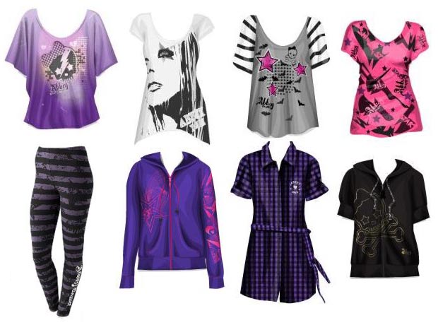 Avril Lavigne clothes for teens Abbey Dawn