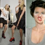 Backstage Photos with Models going crazy