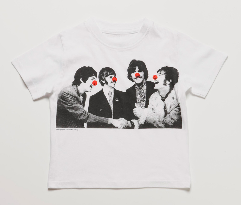The Beatles t shirt Comic Relief Stella McCartney