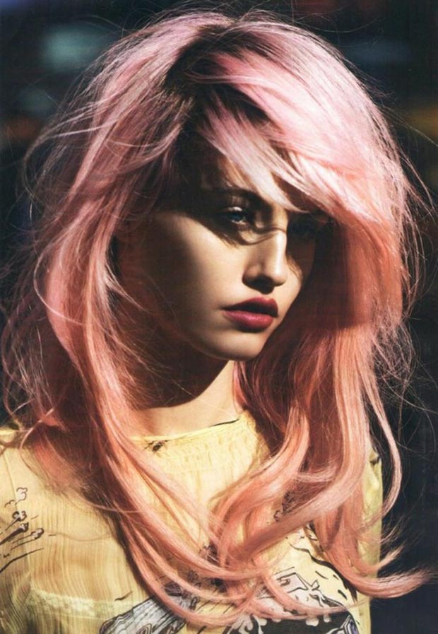 beautiful gradient pink hair