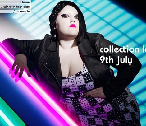 Beth Ditto Evans plus size collection