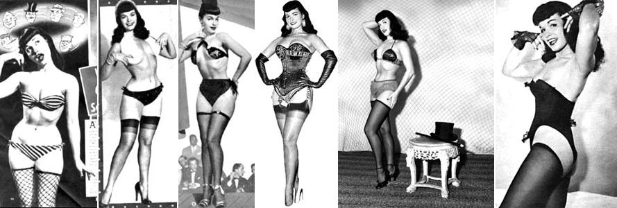 Bettie Page various images