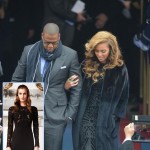 Beyonce black Pucci dress Inauguration Day