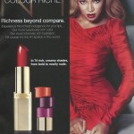 Beyonce Color Riche L Oreal ad campaign