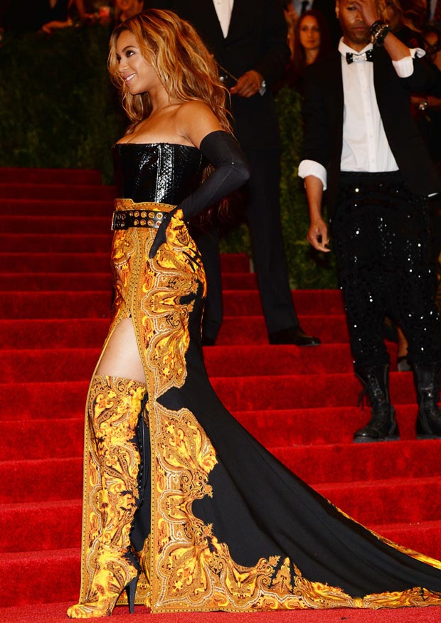 Beyonce Givenchy outfit 2013 Met Gala