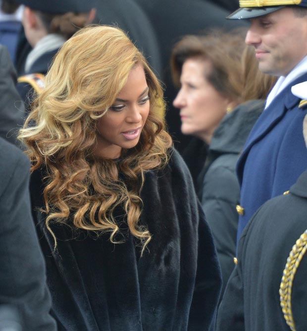 Beyonce hair Inauguration Day
