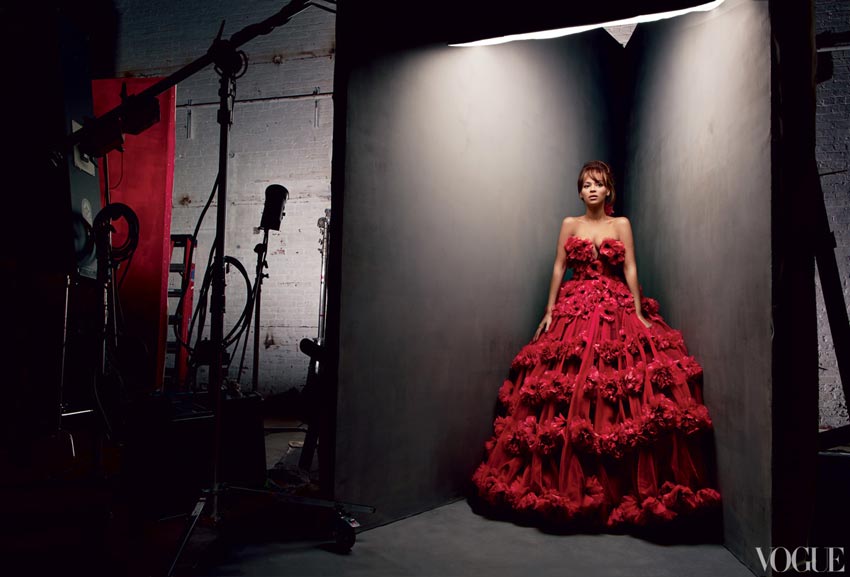 Beyonce in McQueen Vogue pictorial