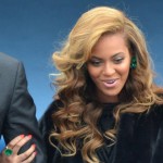 Beyonce Inauguration Day emerald green Lorraine Schwartz jewelry