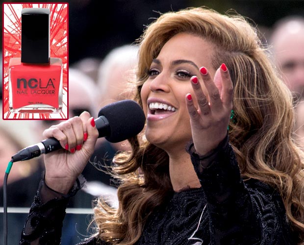 Beyonce Inauguration Lipsynch performance Nail Polish