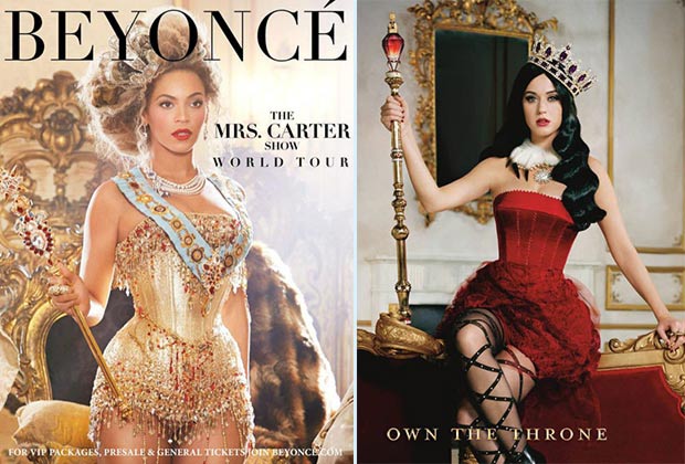 Beyonce Katy Perry reigning Queens