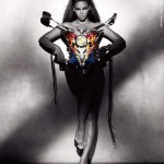 Beyonce Sasha Fierce pictures Thierry Mugler Motorcycle Top