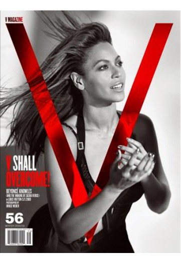 Beyonce V magazine cover November December 2008