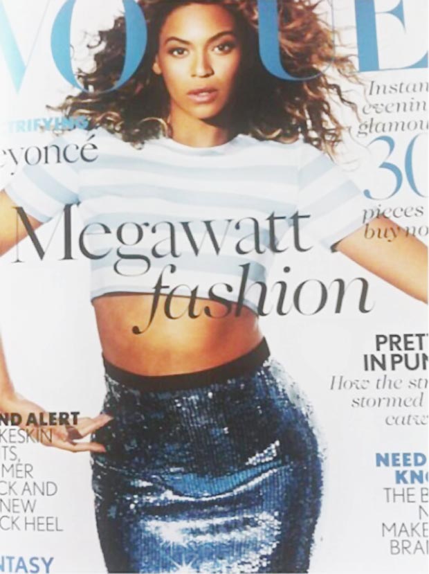 Beyonce Vogue UK May 2013 cover preview
