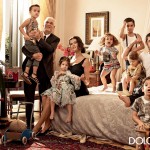 Bianca Balti family Dolce Gabbana Spring Summer 2014 ad campaign