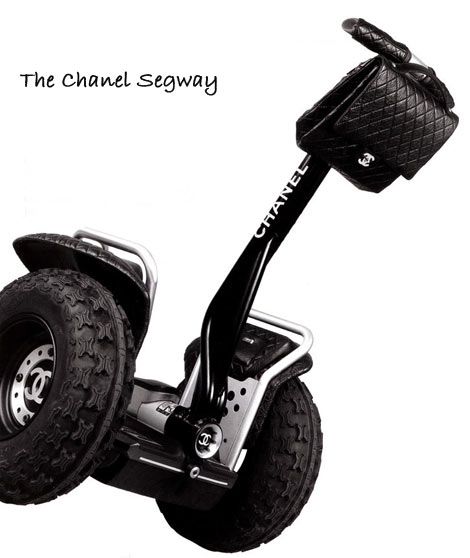 Black Chanel Segway