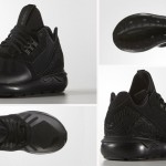 black sneakers Adidas Tubular runner wmns details