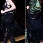 black suede fringed bags Gucci Spring 2014