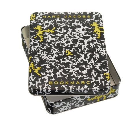 Bookmarc metal pencil case by Marc Jacobs