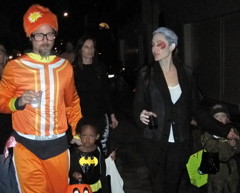 Brad Pitt Angelina Jolie Kids Halloween Costumes