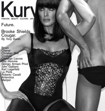 Brooke Shields Kurv Magazine Australia cover