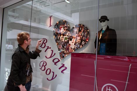 Bryanboy Holt Renfrew window