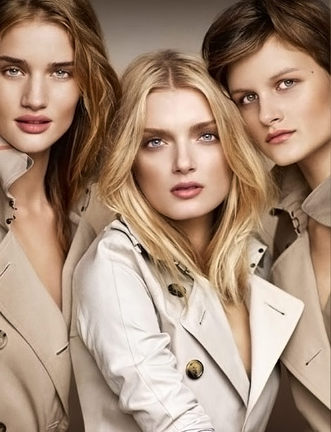 Burberry Beauty Ad Campaign Rosie Lily Nina