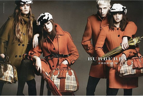 Burberry Fall Winter 2011 2012 ad campaign