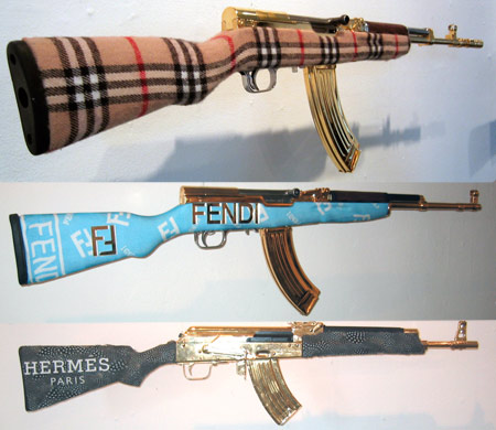Burberry, Fendi and Hermes Weapons