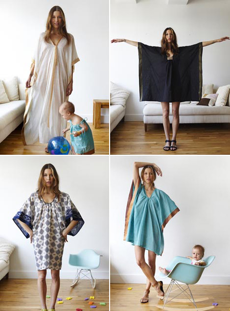 Caftan dresses by Two New York