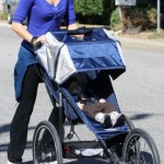 Camila Alves baby Levi stroller
