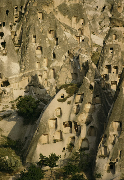 Cappadocia cave homes Turkey