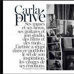 Carla Bruni Vogue Paris December 2012 private