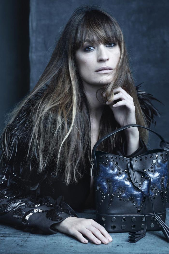 Caroline de Maigret Louis Vuitton Spring 2014 Ad Campaign