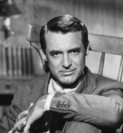 Cary Grant bw photo