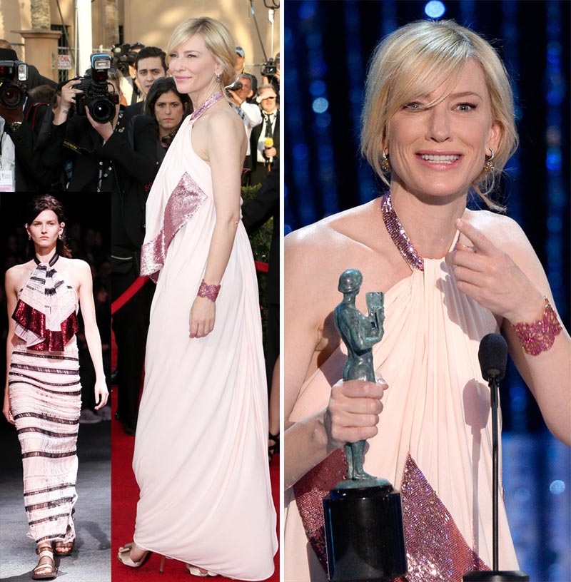 Cate Blanchett Givenchy dress 2014 SAG Awards