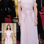 Cate Blanchett Pale Pink Givechy couture dress 2011 Oscars