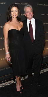 Catherine Zeta-Jones and Michael Douglas NBR