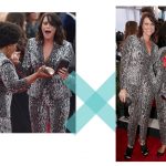 celebrities wearing same outfit on the red carpet