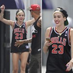 celebrities wearing shorts Miley Cyrus