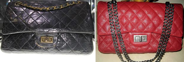 Chanel 2 55 bag various finishes