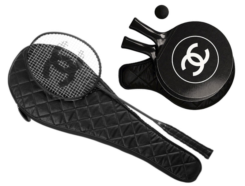 Chanel badminton ping pong sets