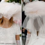 Chanel Couture bridal hat Spring 2015