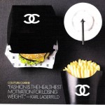 Chanel fast food large