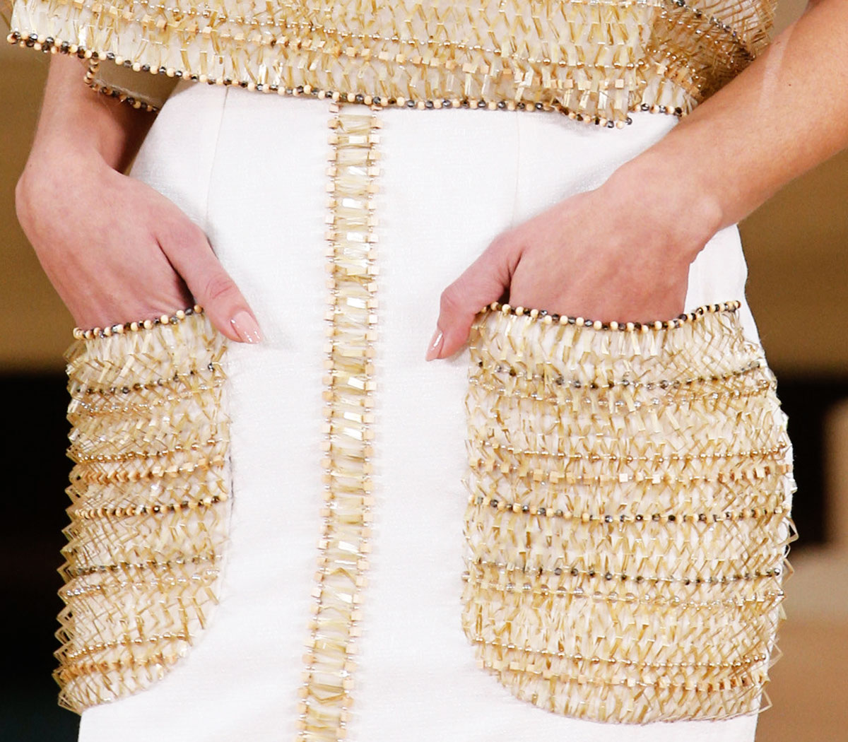 Chanel pockets Spring 2016 Couture